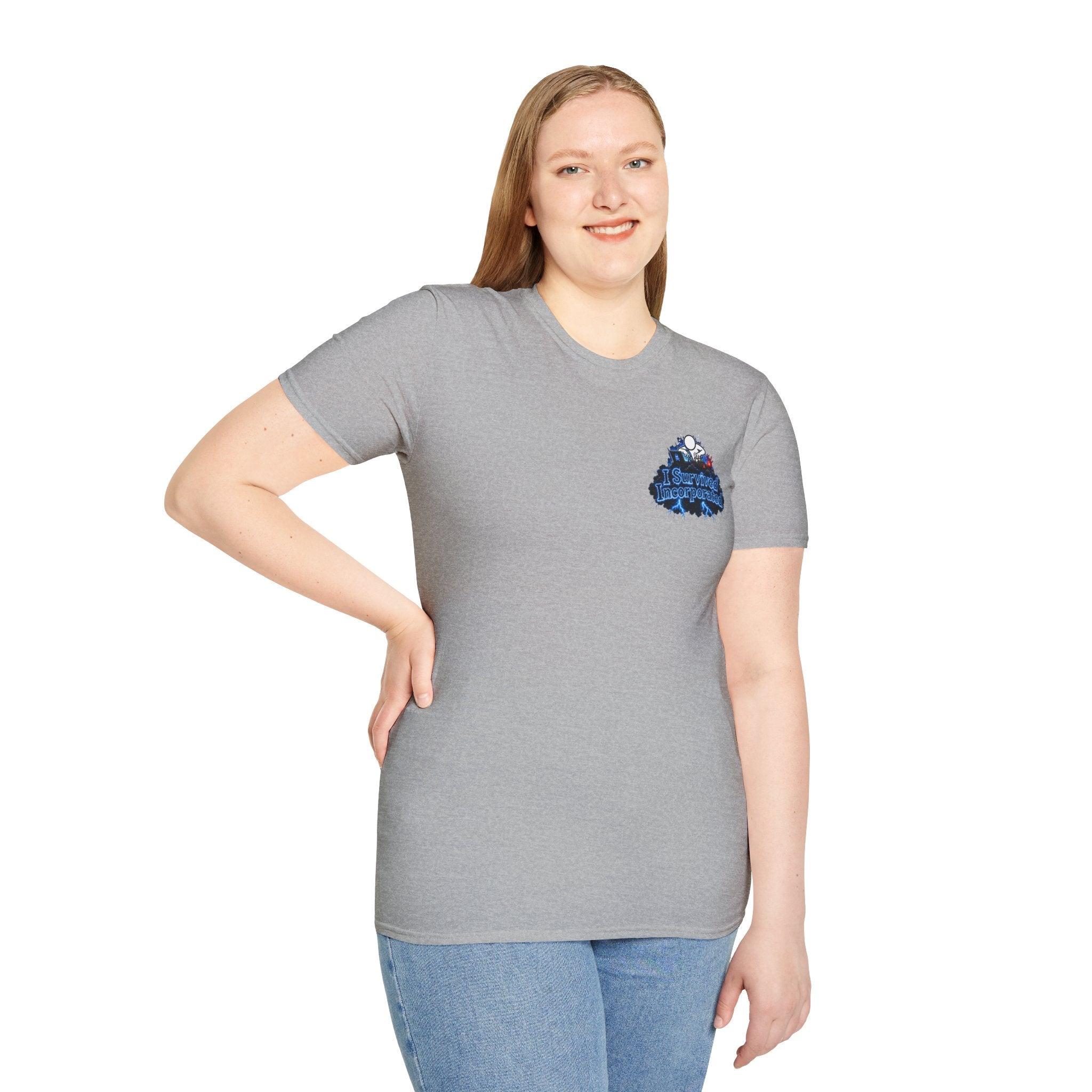 I Survived 2020 — "Please Stand By" Test Pattern Tee Lockdown Edition Summer Exclusive Unisex Softstyle T-Shirt