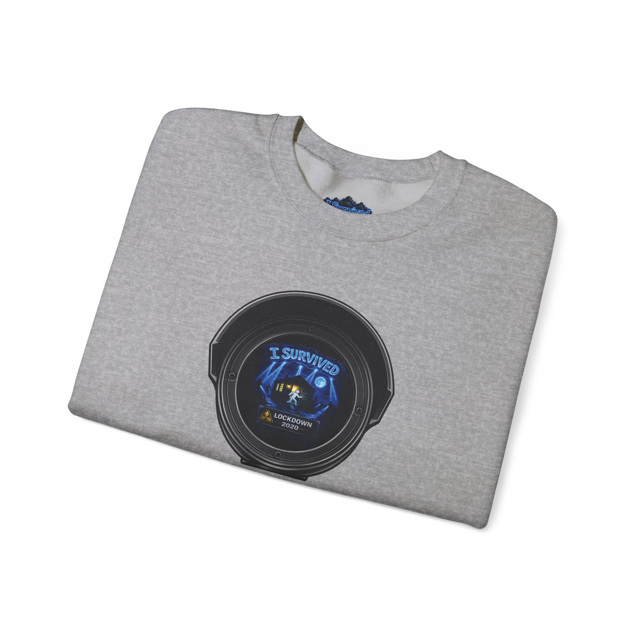 I Survived 2020 — LOCKDOWN S3:E3: Director's Cut Special Edition "Remote Schooling" Unisex Heavy Blend™ Crewneck Sweatshirt
