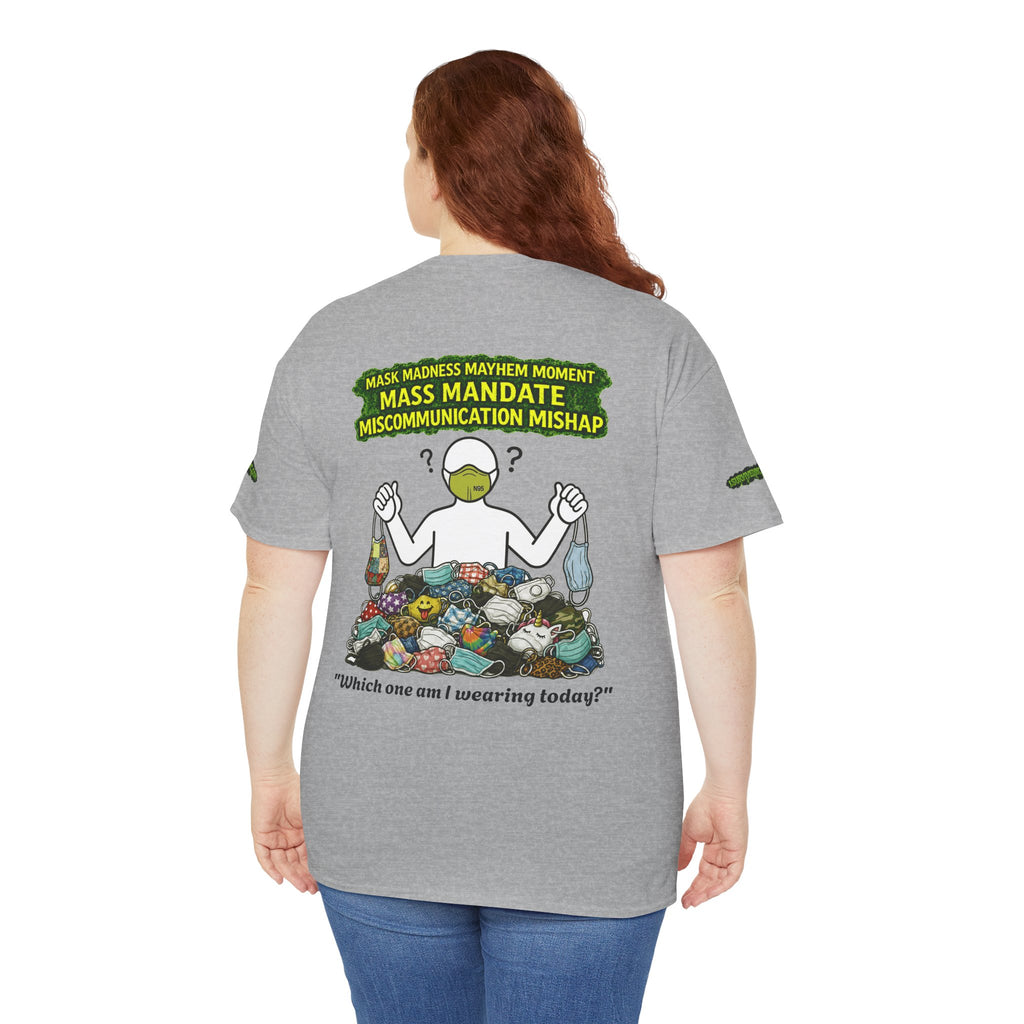 I Survived 2020 — PANDEMIC S1:E4: Director's Cut Special Edition "Mask Madness" Unisex Heavy Cotton Tee