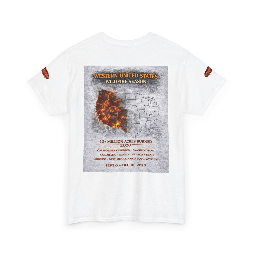 I Survived 2020 — Director's Cut S2:E4 "Western U.S. Wildfire Season" | Mid-Season Finale Pt. 1 | Wildfire Edition Memorial Unisex Heavy Cotton Tee (SPECIAL EDITION)