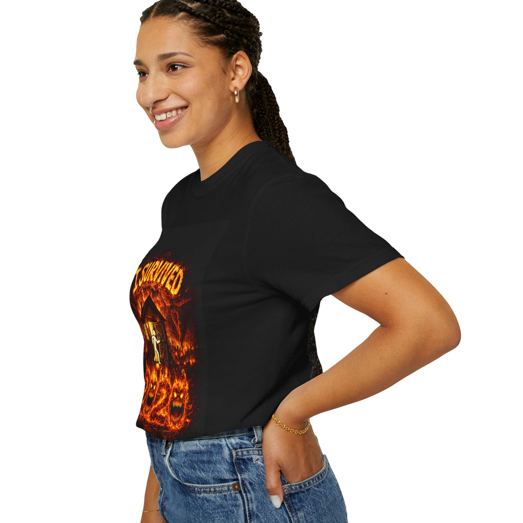 I Survived 2020 — WILDFIRES S2:E1: "Berry Creek" Memorial Unisex Garment-Dyed T-shirt