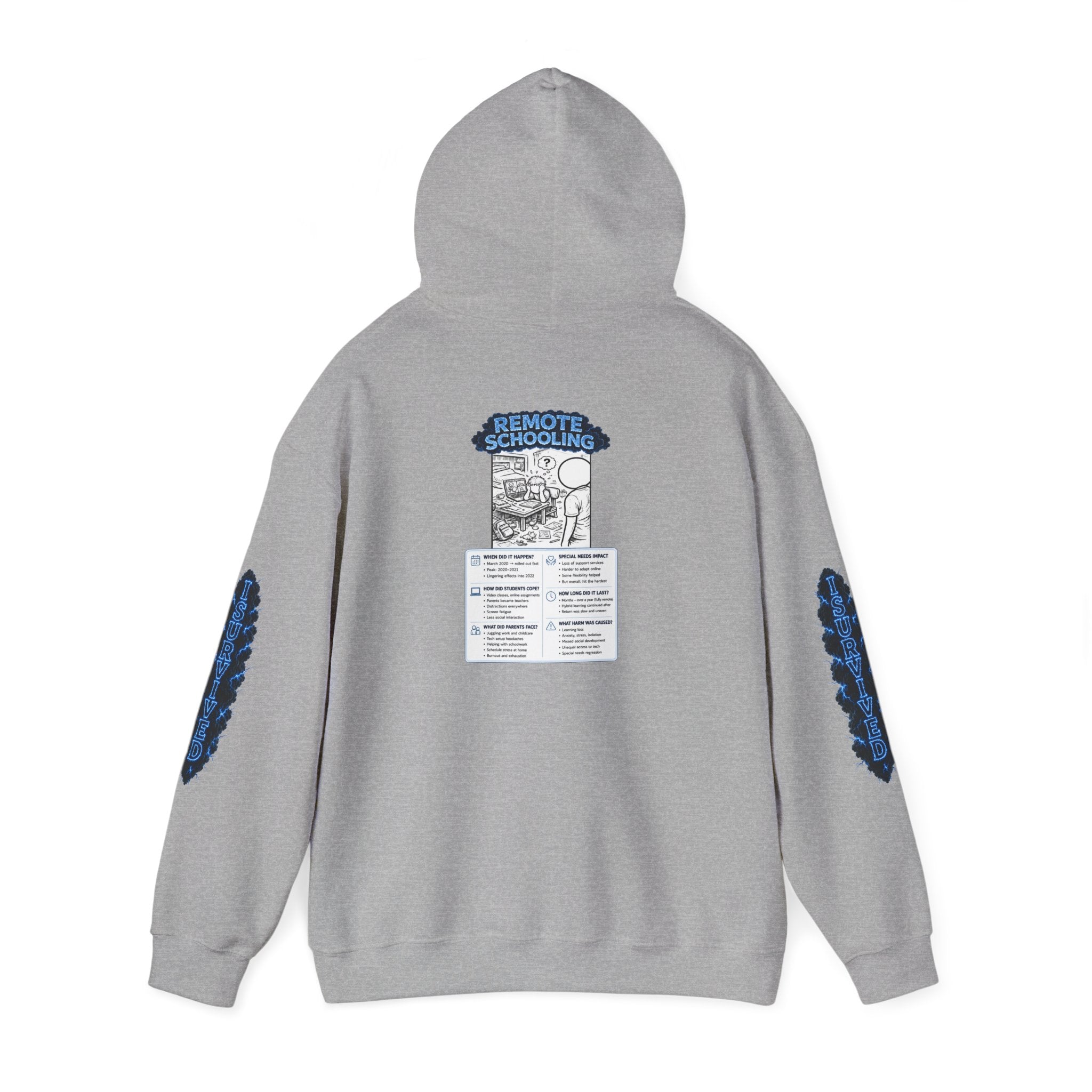 I Survived 2020 — LOCKDOWN S3:E3: Director's Cut "Remote Schooling" Hoodie