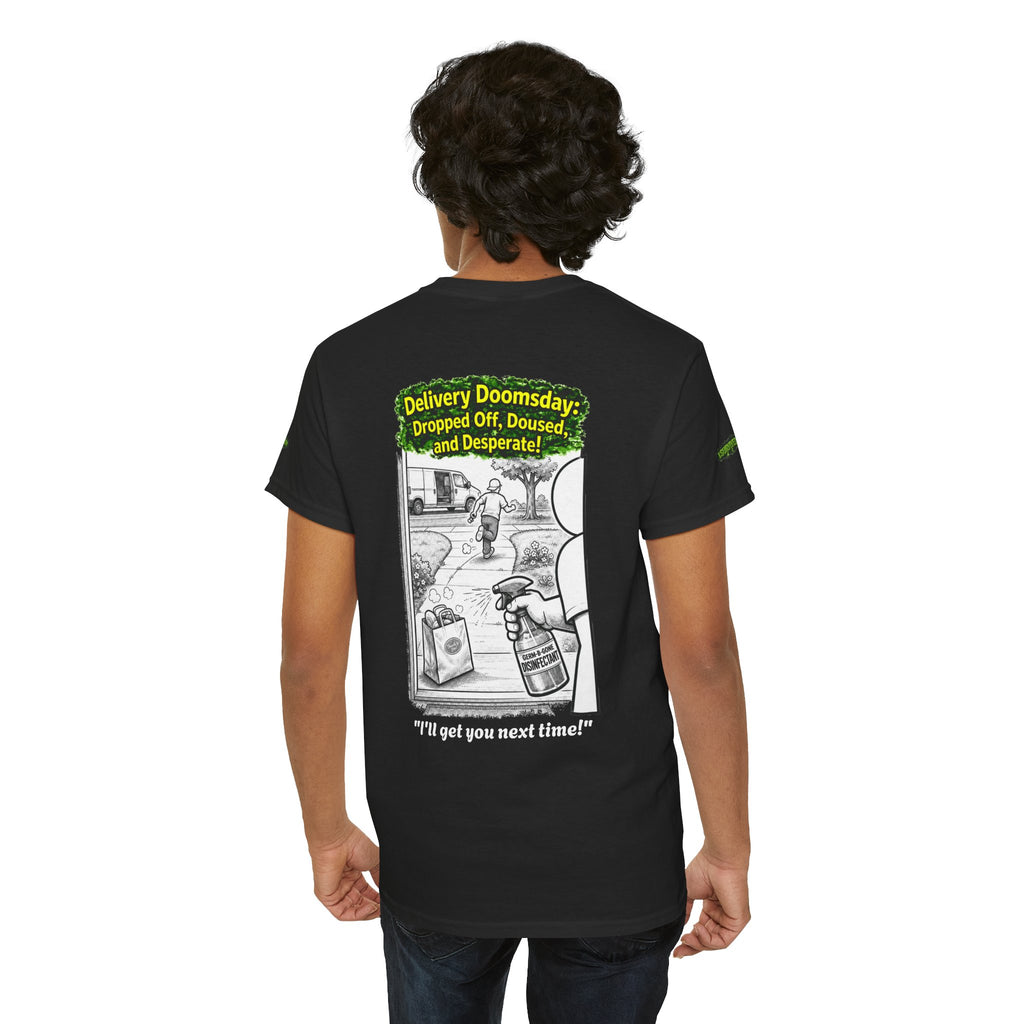 I Survived 2020 — PANDEMIC S1:E5: Director's Cut Special Edition "Delivery Doomsday" Unisex Heavy Cotton Tee