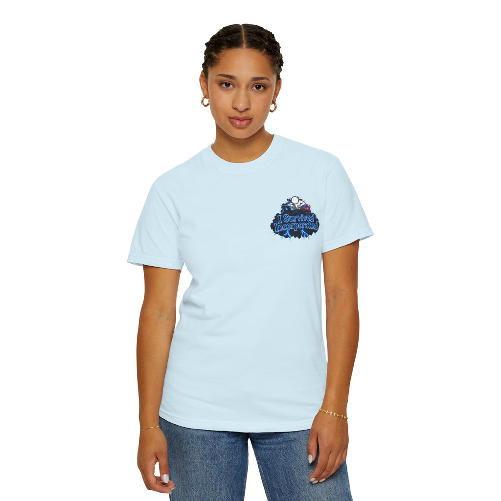 I Survived 2020 — "Please Stand By" Test Pattern Tee Lockdown Special Edition Summer Exclusive Unisex Garment-Dyed T-shirt
