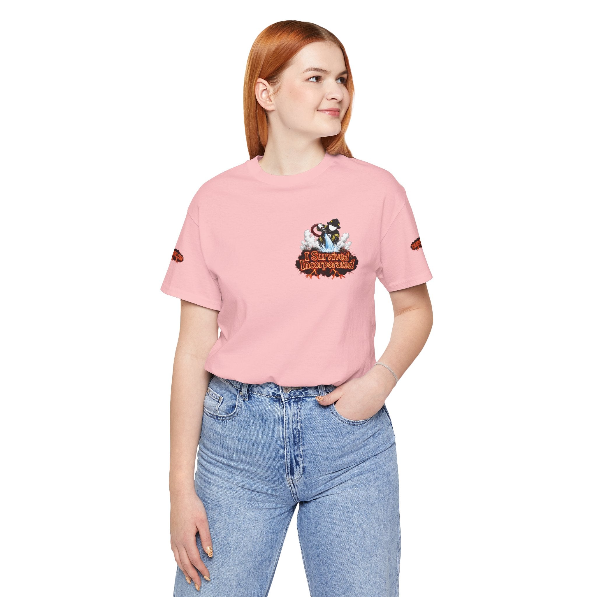 I Survived 2020 — "Please Stand By" Test Pattern Tee Wildfire Signal Special Edition Summer Premiere Unisex Jersey Short Sleeve Tee