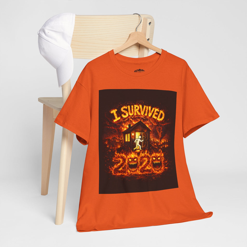 I Survived 2020 — S2:E3 "The California Wildfires" | Wildfire Edition Memorial Unisex Heavy Cotton Tee