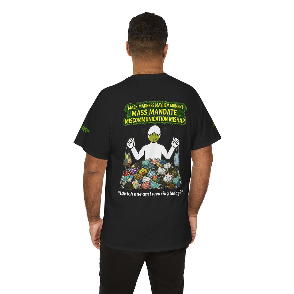 I Survived 2020 — PANDEMIC S1:E4: Director's Cut Special Edition "Mask Madness" Unisex Heavy Cotton Tee