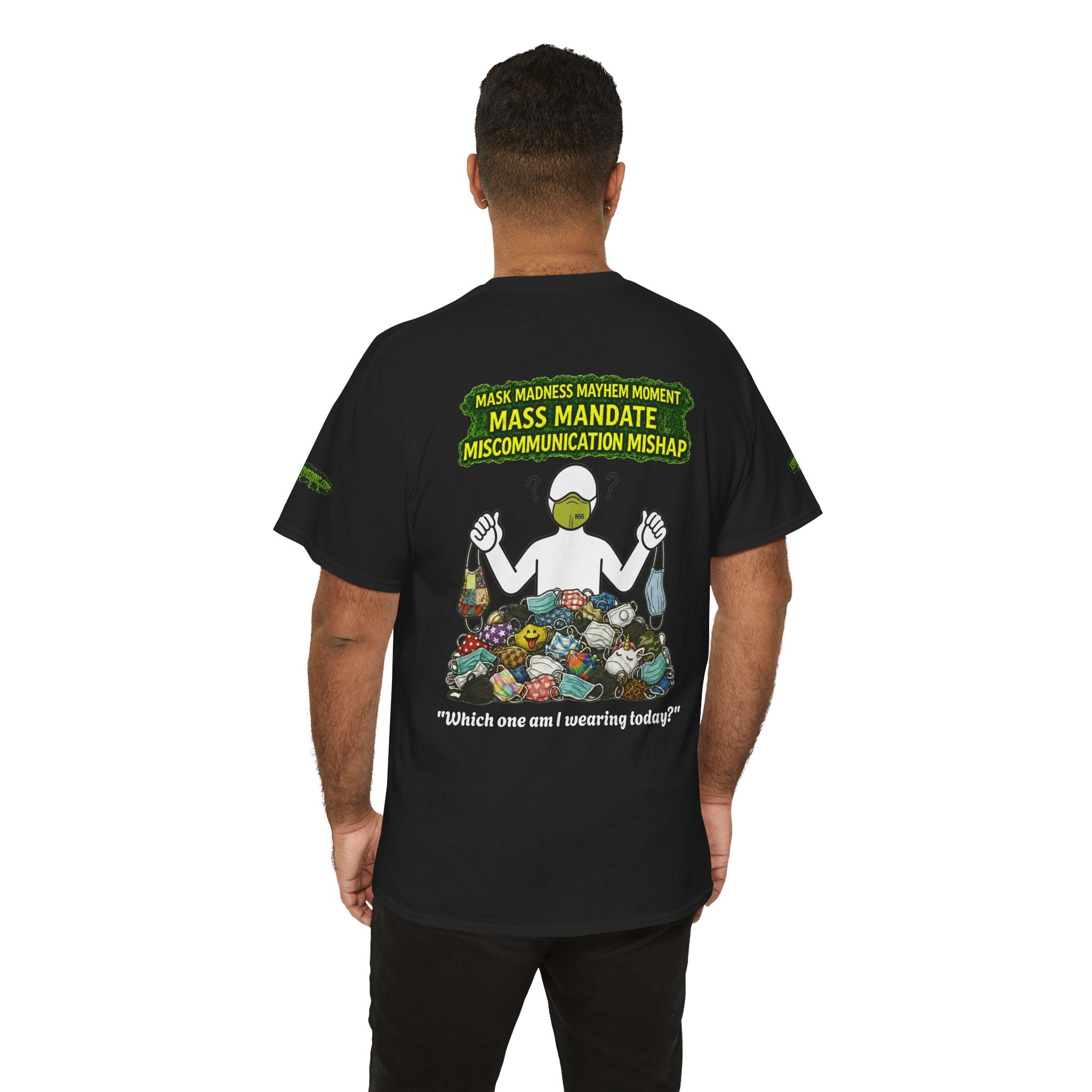 I Survived 2020 — PANDEMIC S1:E4: Director's Cut Special Edition "Mask Madness" Unisex Heavy Cotton Tee