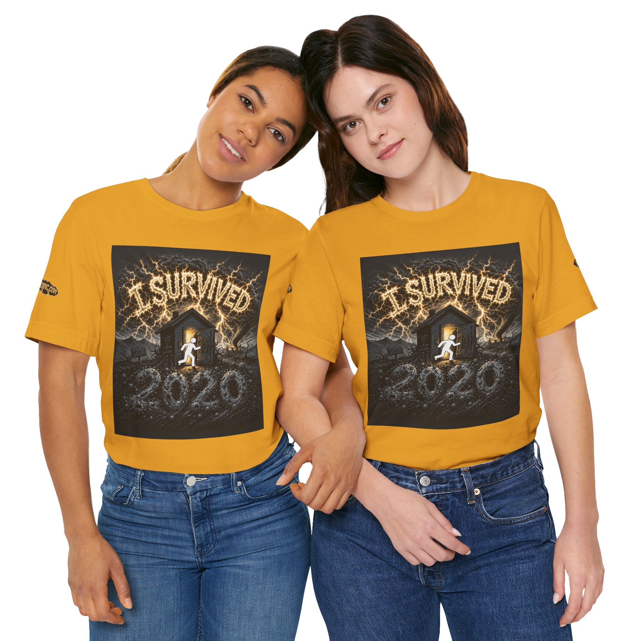 I Survived 2020 — Original Design Teaser Tee | Season 1 Premiere Drop Unisex Jersey Short Sleeve Tee