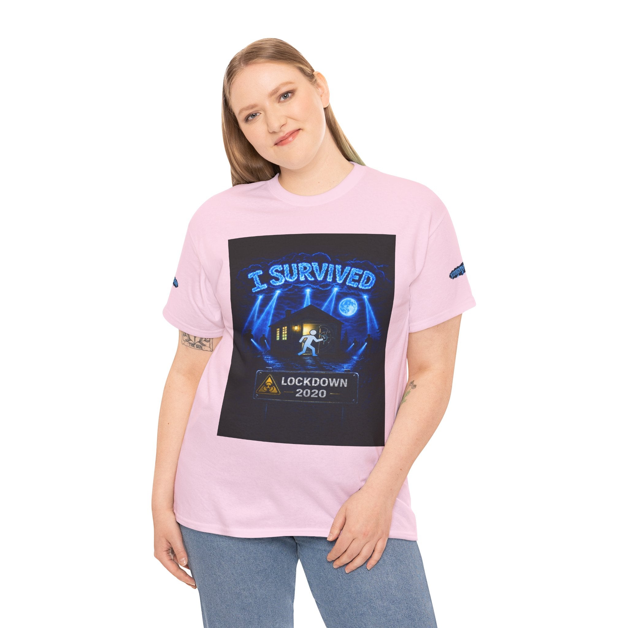 I Survived 2020 — S3:E2 "Dating Under Lockdown" | Lockdown Edition Documentary Unisex Heavy Cotton Tee (SPECIAL EDITION)