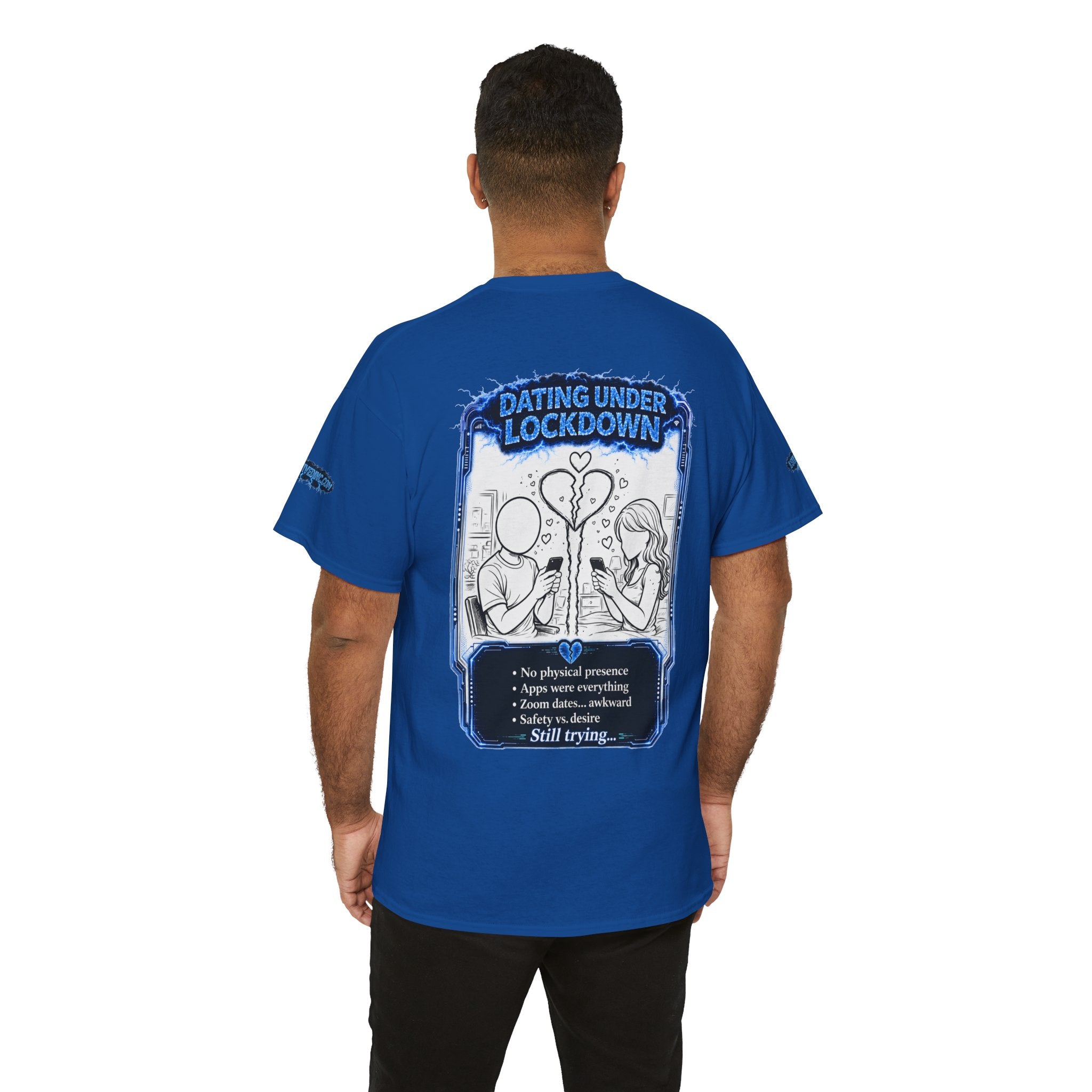 I Survived 2020 — LOCKDOWN S3:E2: Director's Cut Special Edition "Dating Under Lockdown" Unisex Heavy Cotton Tee