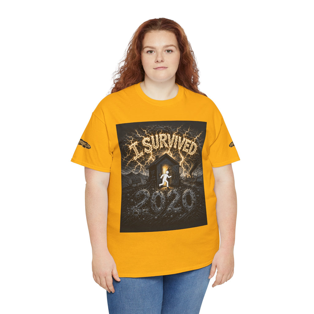 I Survived 2020 — Original PILOT Design: Special Edition Unisex Heavy Cotton Tee