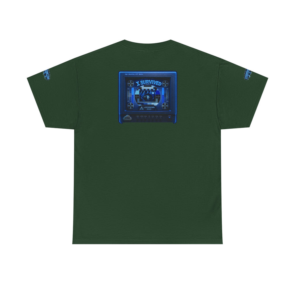 I Survived 2020 — "Please Stand By" Test Pattern Tee Lockdown Special Edition Summer Exclusive Unisex Heavy Cotton Tee