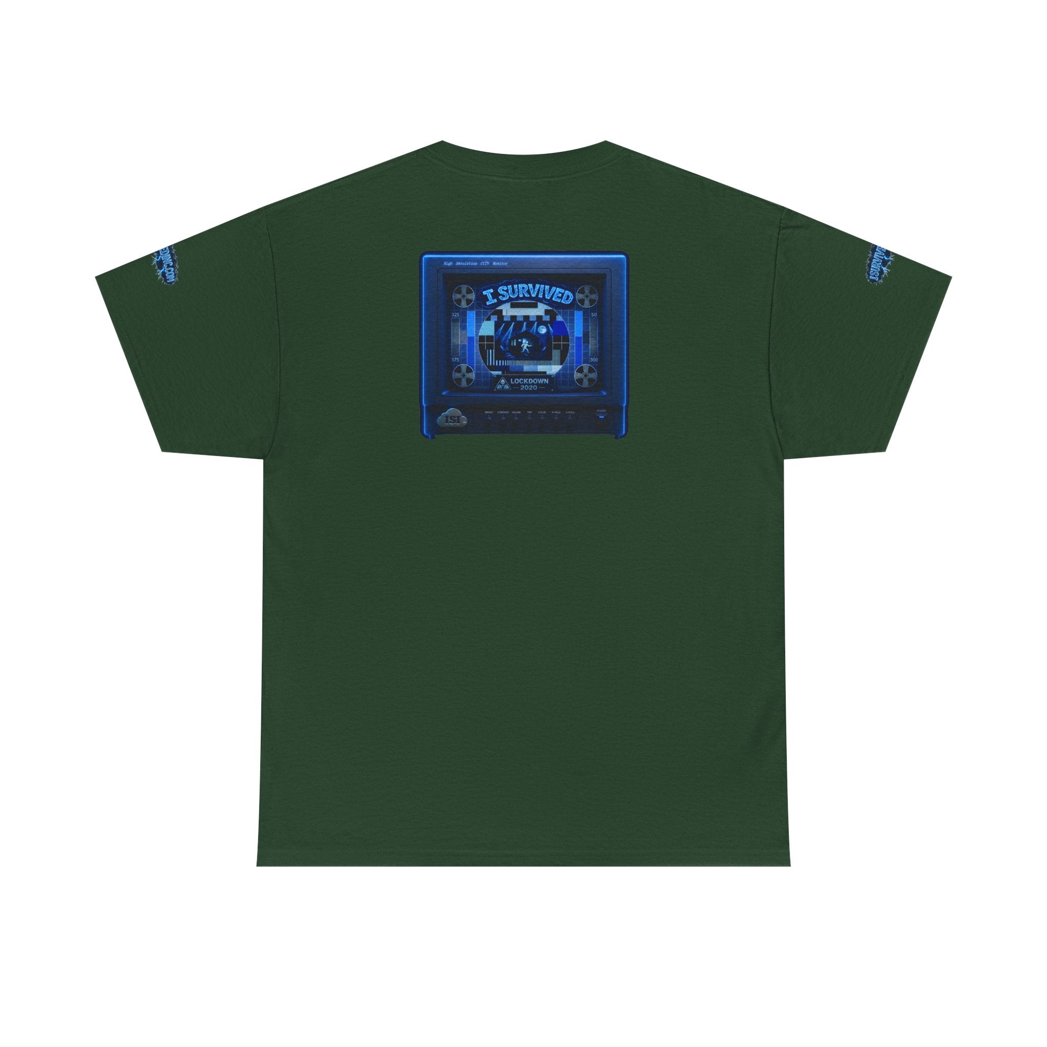 I Survived 2020 — "Please Stand By" Test Pattern Tee Lockdown Special Edition Summer Exclusive Unisex Heavy Cotton Tee