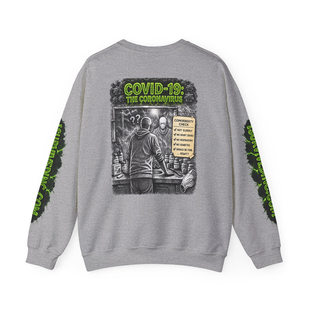 I Survived 2020 — S1:E1 "COVID-19: The Coronavirus" | Pandemic Edition Unisex Heavy Blend™ Crewneck Sweatshirt
