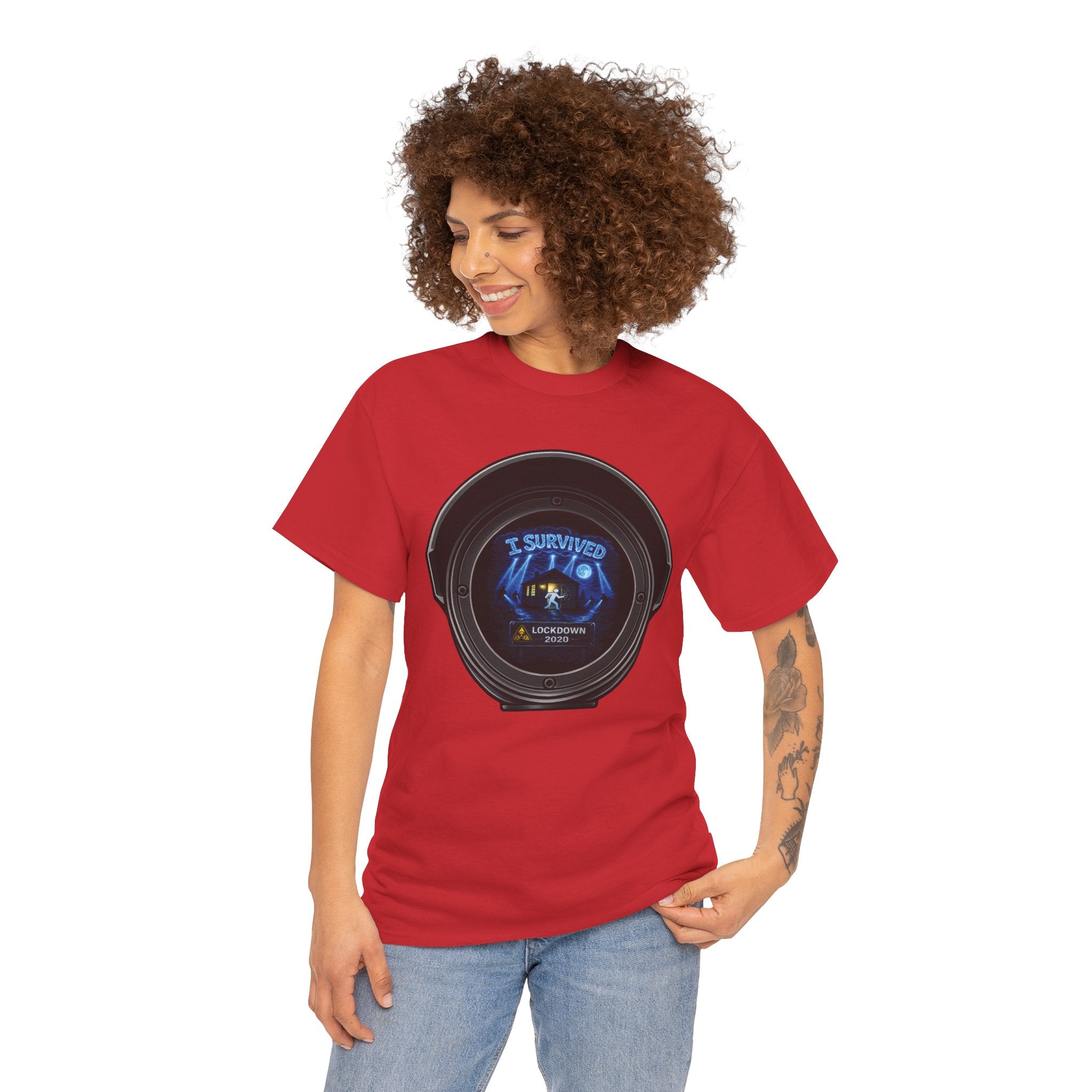 I Survived 2020 — Director's Cut S3:E1 "Quarantine" | Lockdown Edition Documentary Unisex Heavy Cotton Tee