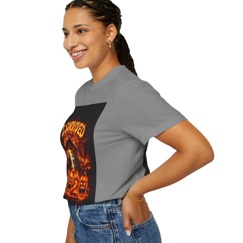 I Survived 2020 — WILDFIRES S2:E1: "Berry Creek" Memorial Unisex Garment-Dyed T-shirt