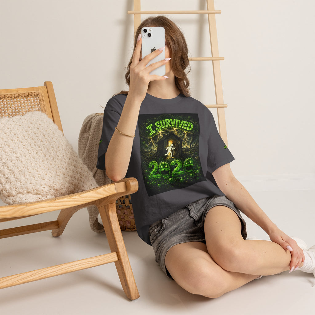 I Survived 2020 — S1:E4 "Mask Madness Mayhem Moment" | Pandemic Edition Unisex Heavy Cotton Tee (SPECIAL EDITION)