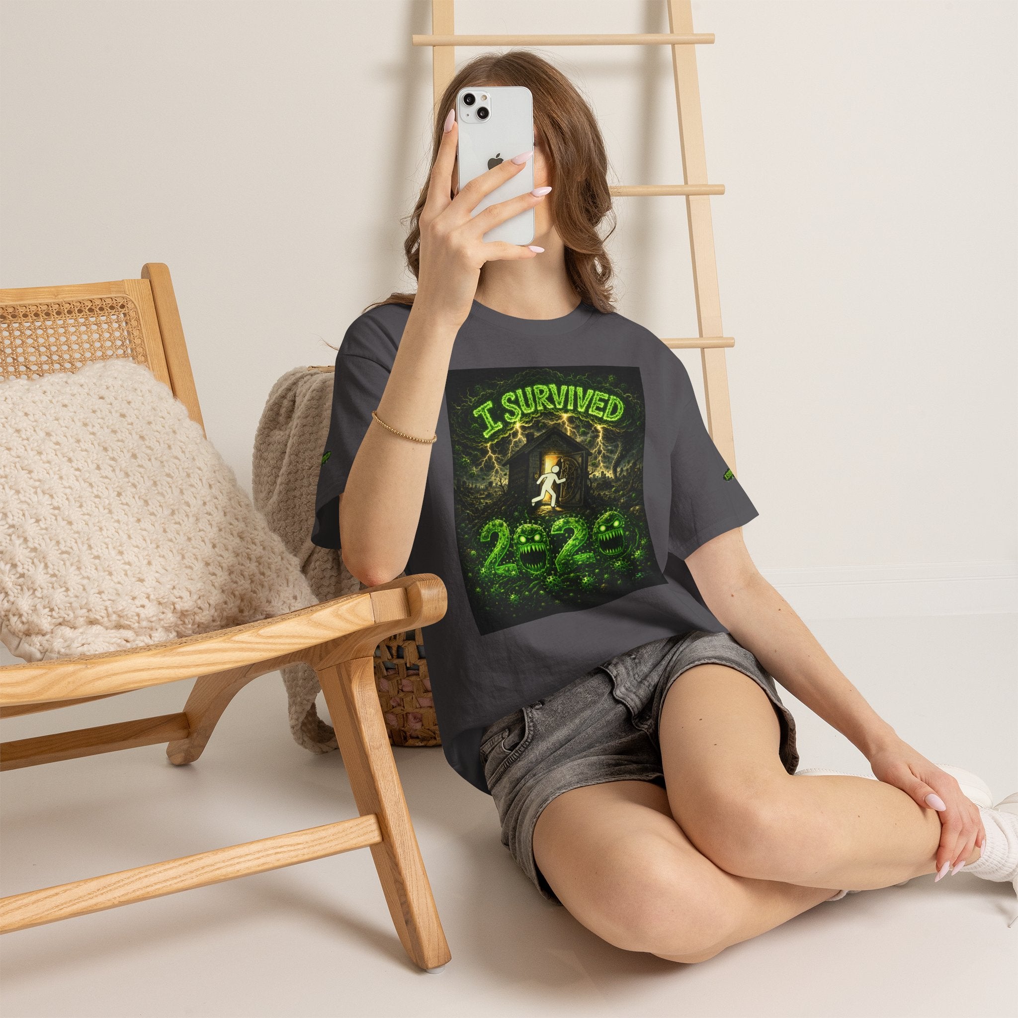 I Survived 2020 — S1:E4 "Mask Madness Mayhem Moment" | Pandemic Edition Unisex Heavy Cotton Tee (SPECIAL EDITION)