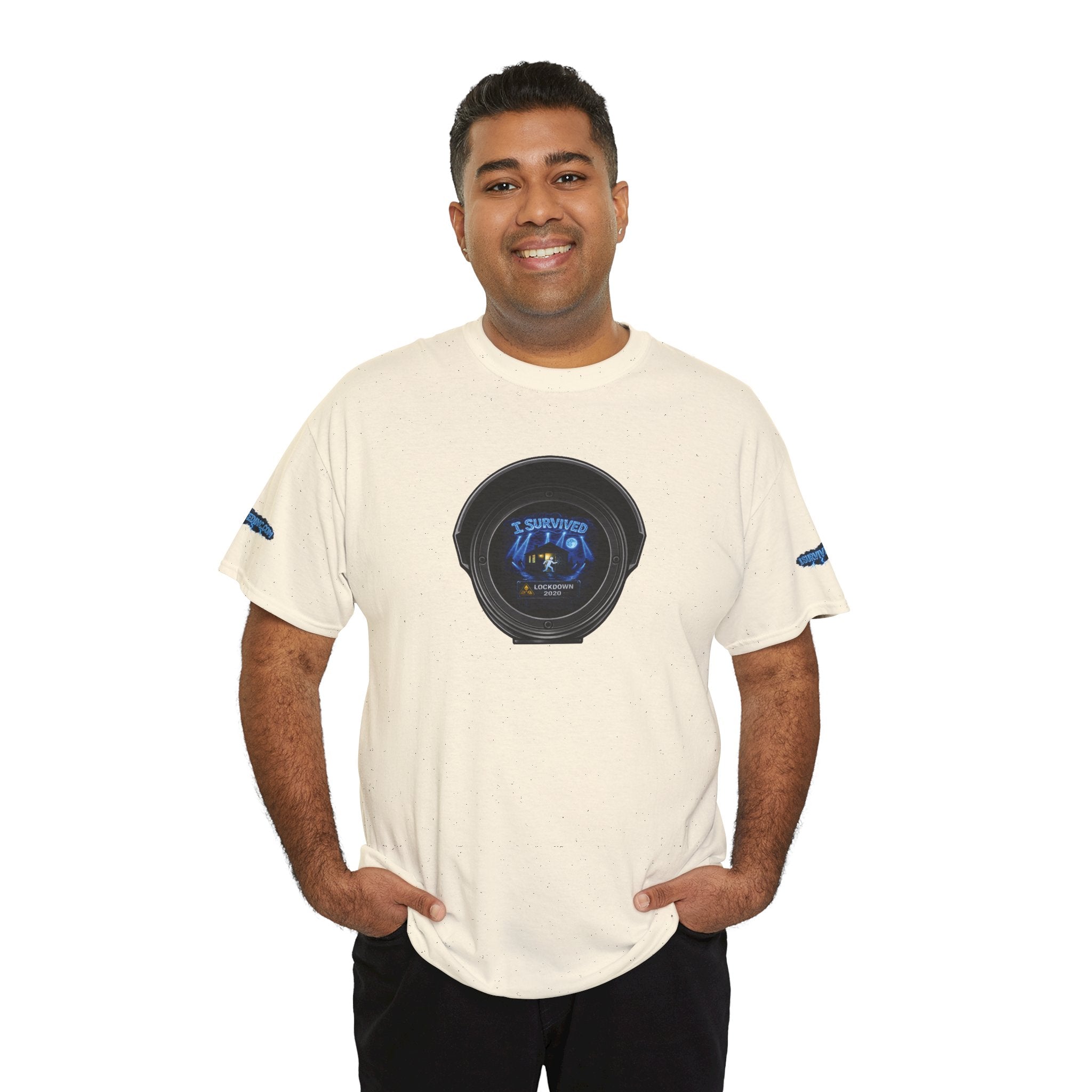 I Survived 2020 — LOCKDOWN S3:E3: Director's Cut Special Edition "Remote Schooling" Unisex Heavy Cotton Tee