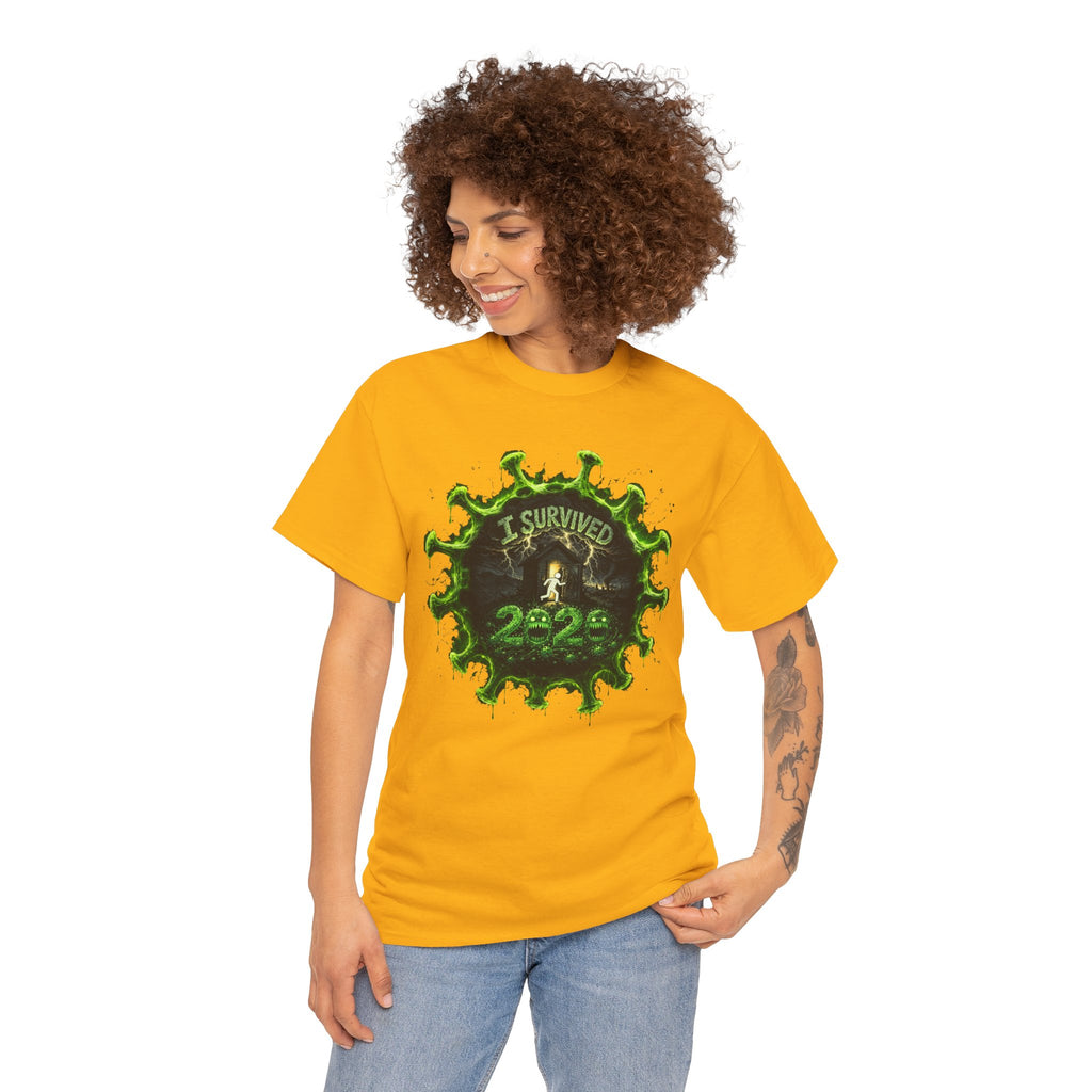 I Survived 2020 — Director's Cut S1:E5 "Delivery Doomsday" | Pandemic Edition Unisex Heavy Cotton Tee