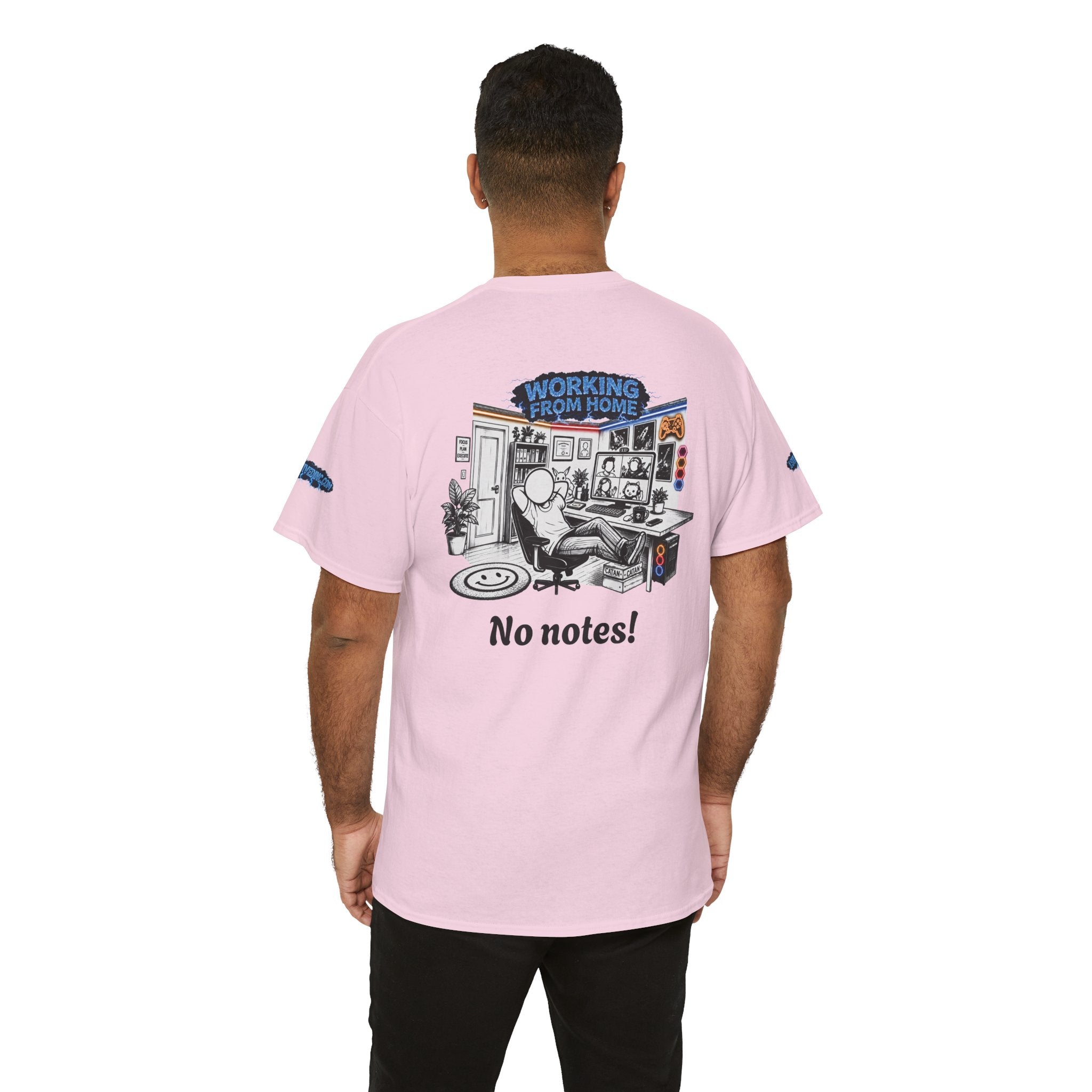 I Survived 2020 — LOCKDOWN S3:E4: Special Edition "Working From Home" Unisex Heavy Cotton Tee