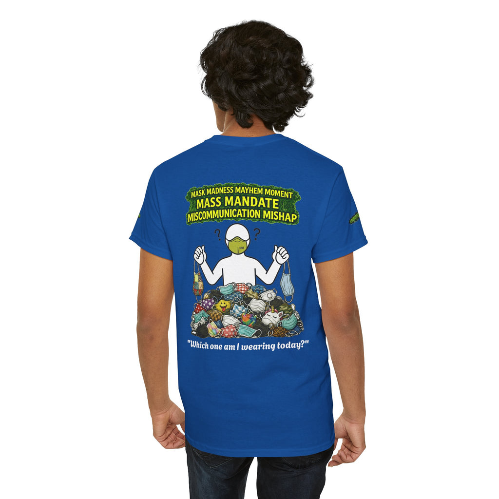 I Survived 2020 — PANDEMIC S1:E4: Director's Cut Special Edition "Mask Madness" Unisex Heavy Cotton Tee
