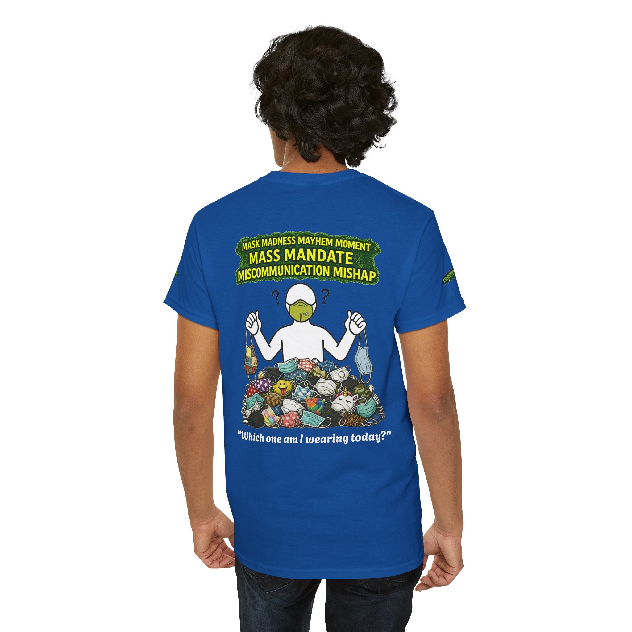 I Survived 2020 — PANDEMIC S1:E4: Director's Cut Special Edition "Mask Madness" Unisex Heavy Cotton Tee