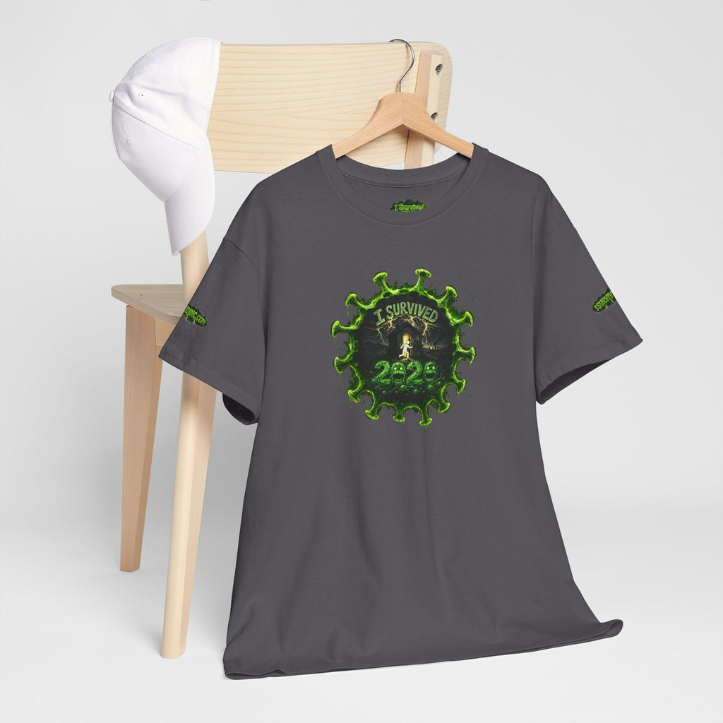 I Survived 2020 — PANDEMIC S1:E1: Director's Cut Special Edition "COVID-19: The Coronavirus" Unisex Heavy Cotton Tee