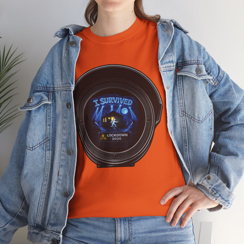 I Survived 2020 — Director's Cut S3:E1 "Quarantine" | Lockdown Edition Documentary Unisex Heavy Cotton Tee (SPECIAL EDITION)