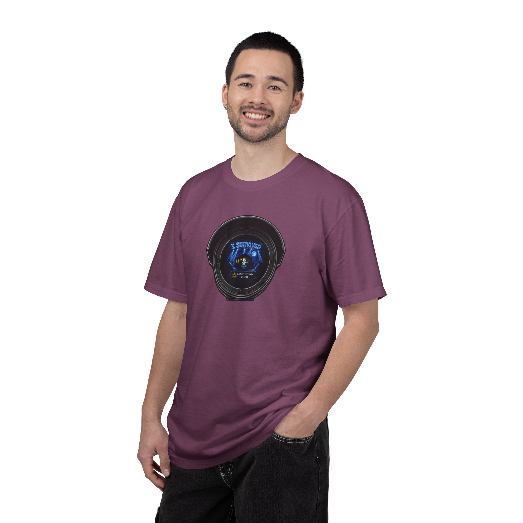 I Survived 2020 —  LOCKDOWN S3:E3: Director's Cut "Remote Schooling" Unisex Garment-Dyed T-shirt
