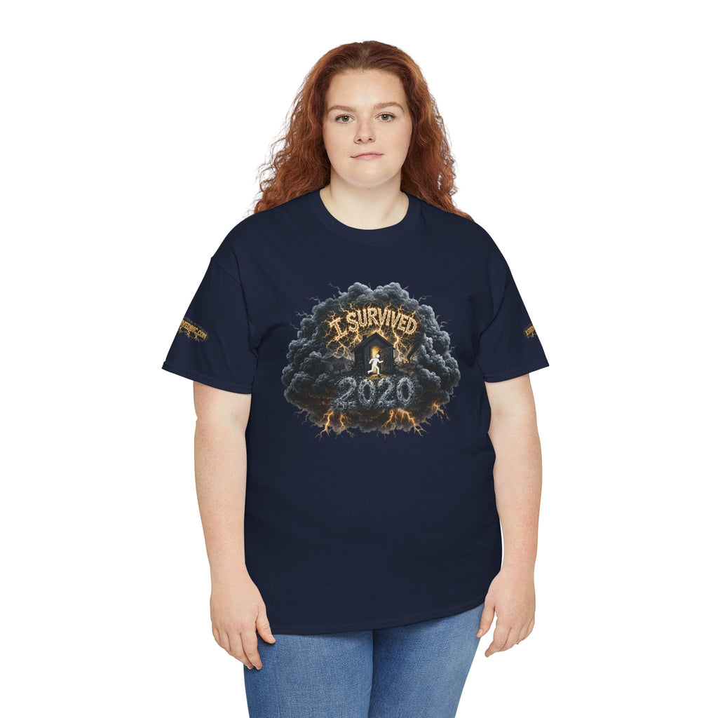 I Survived 2020 — Director's Cut Original Design Teaser Tee | Season 1 Premiere Drop Unisex Heavy Cotton Tee (SPECIAL EDITION)
