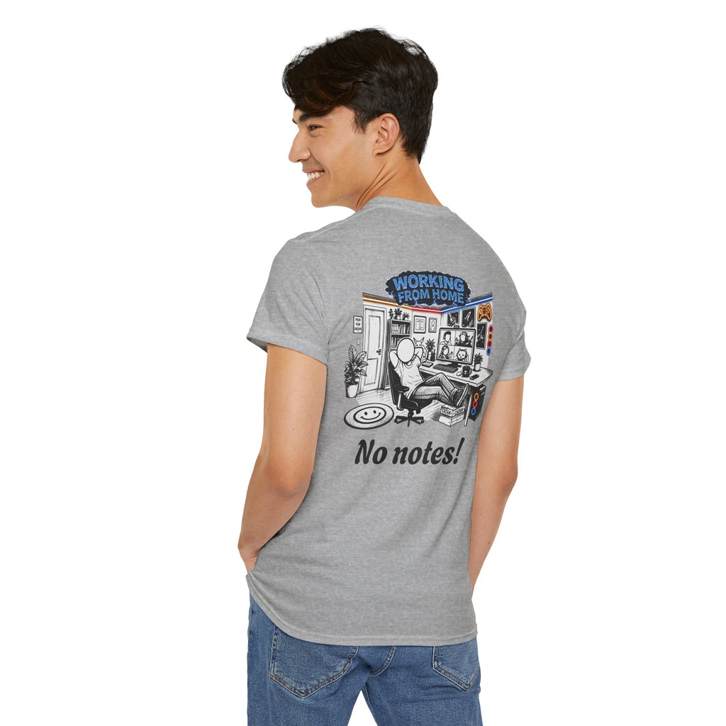 I Survived 2020 — LOCKDOWN S3:E4: "Working From Home" Unisex Heavy Cotton Tee