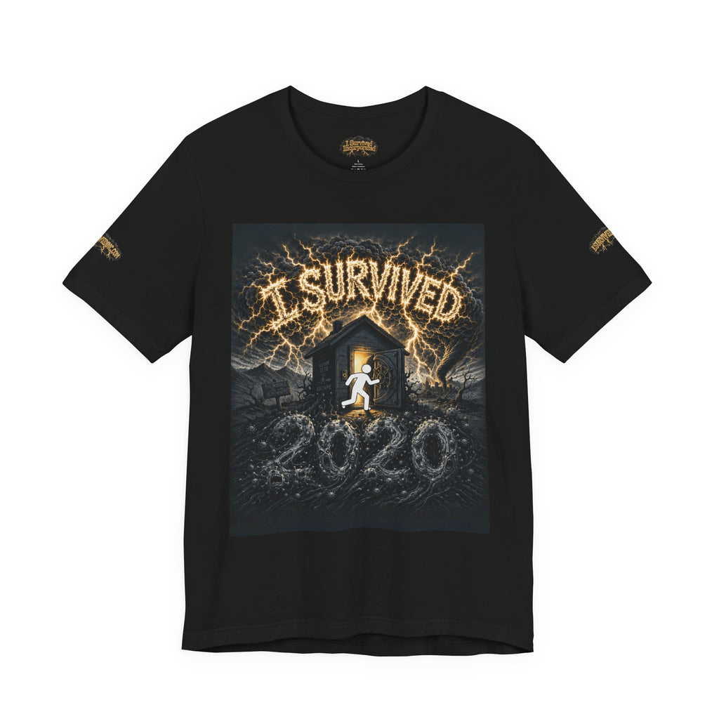 I Survived 2020 — Original Design Teaser Tee | Season 1 Premiere Drop Unisex Jersey Short Sleeve Tee