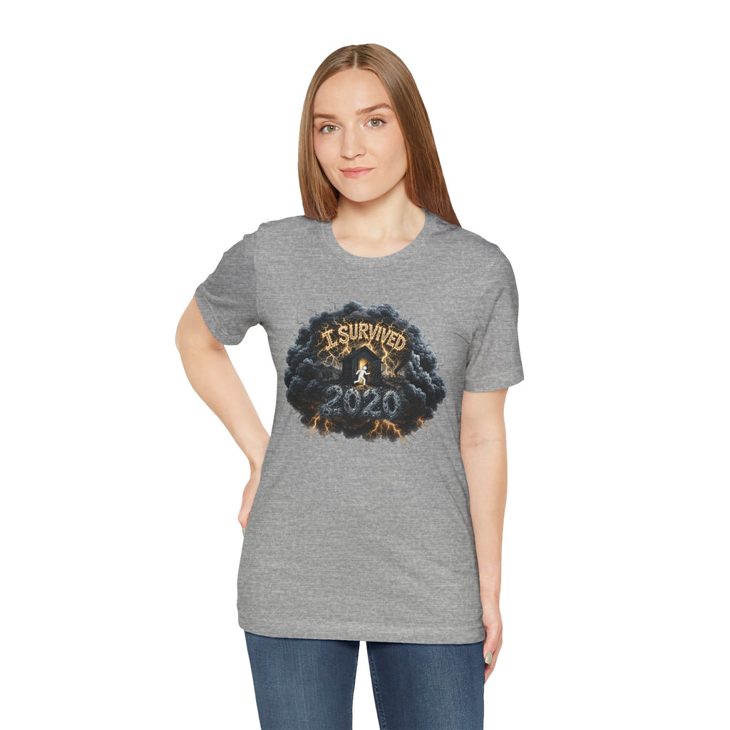 I Survived 2020 — Director's Cut Original Design Teaser Tee | Season 1 Premiere Drop Unisex Jersey Short Sleeve Tee
