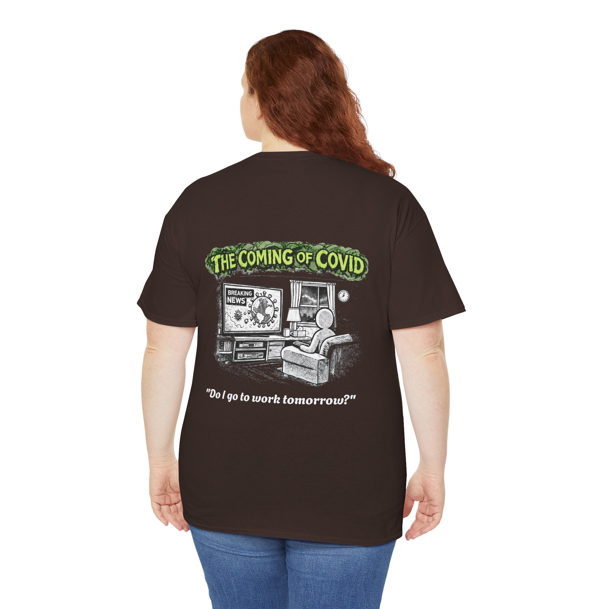 I Survived 2020 — S1:E2 "The Coming of COVID" | Pandemic Edition Unisex Heavy Cotton Tee