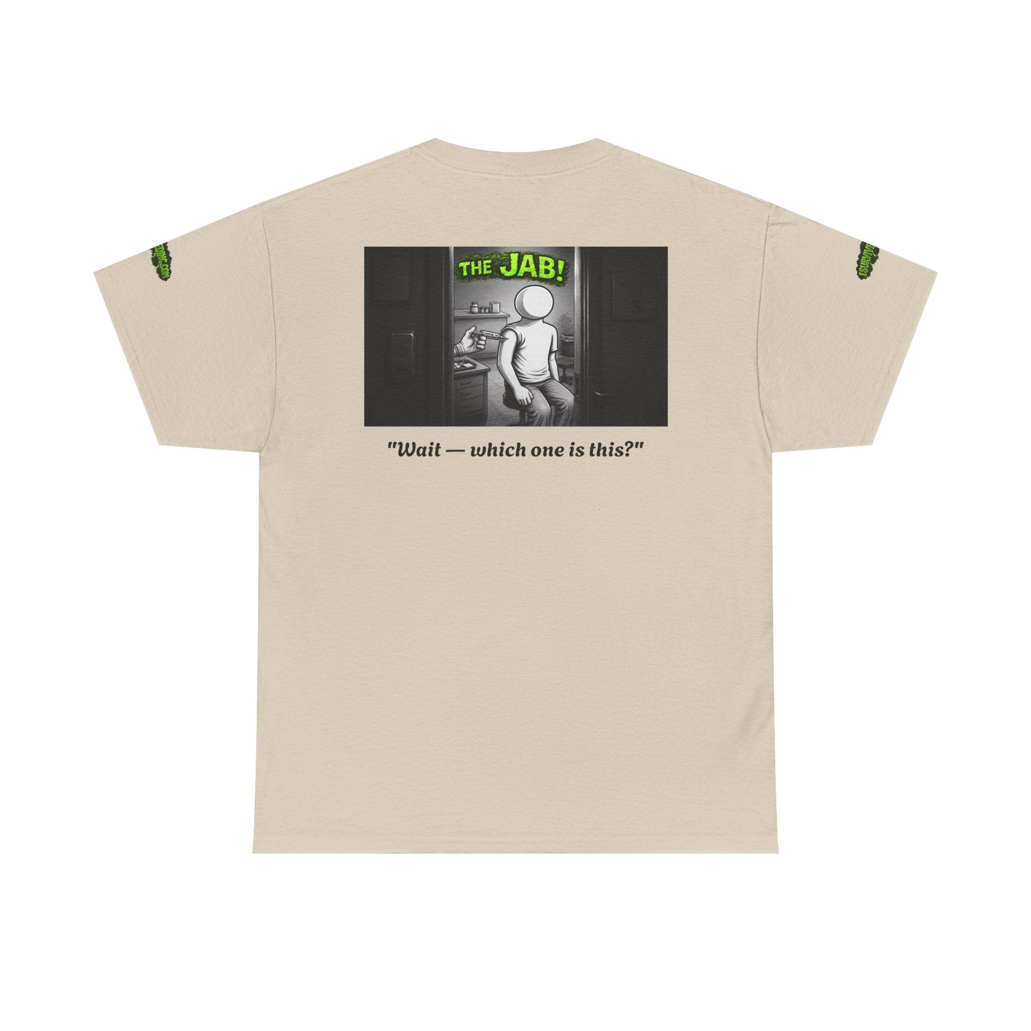 I Survived 2020 — Director's Cut S1:E3 "The Jab!" | Pandemic Edition Unisex Heavy Cotton Tee (Special Edition)