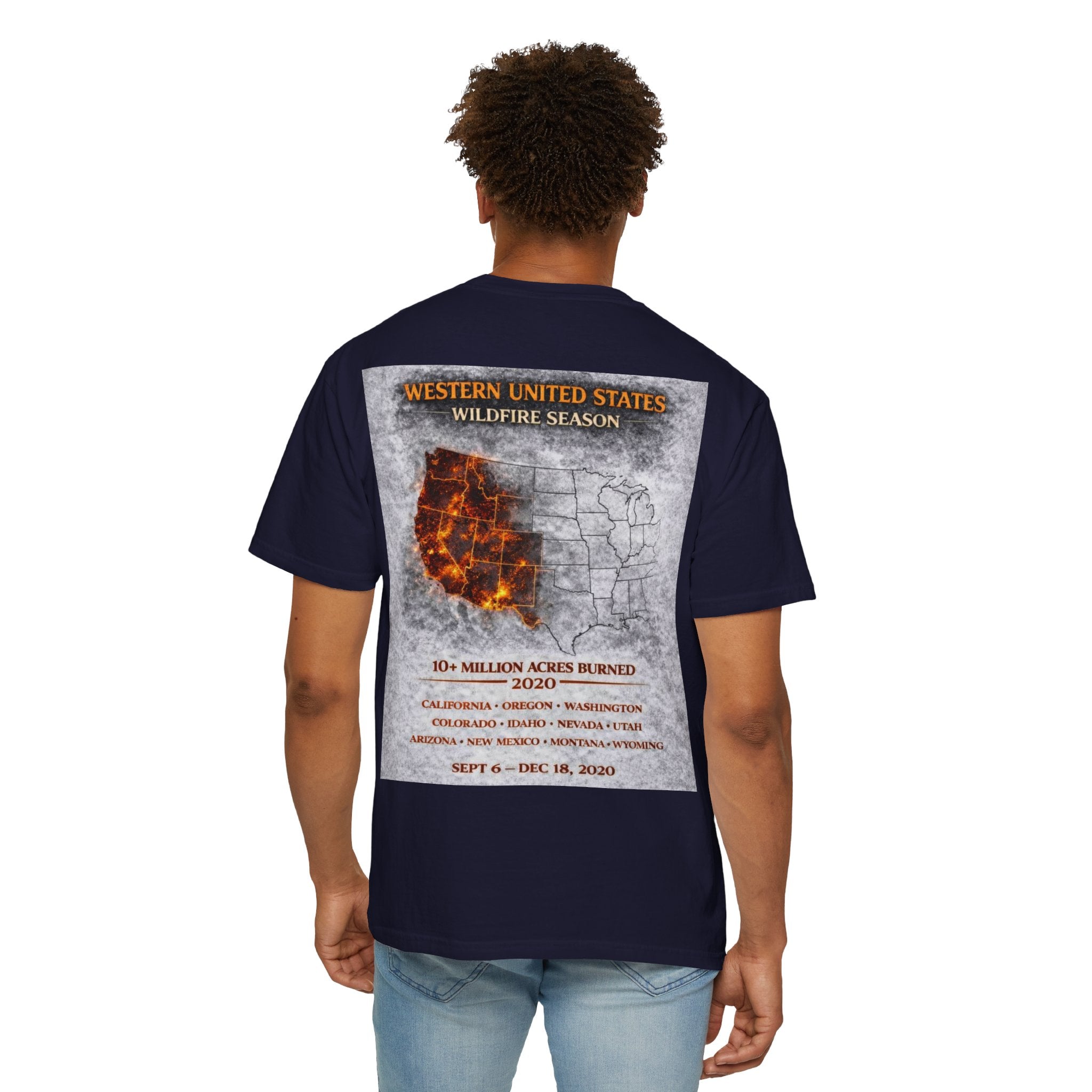I Survived 2020 — Director's Cut S2:E4 "Western U.S. Wildfire Season" | Mid-Season Finale Pt. 1 | Wildfire Edition Memorial Unisex Garment-Dyed T-shirt