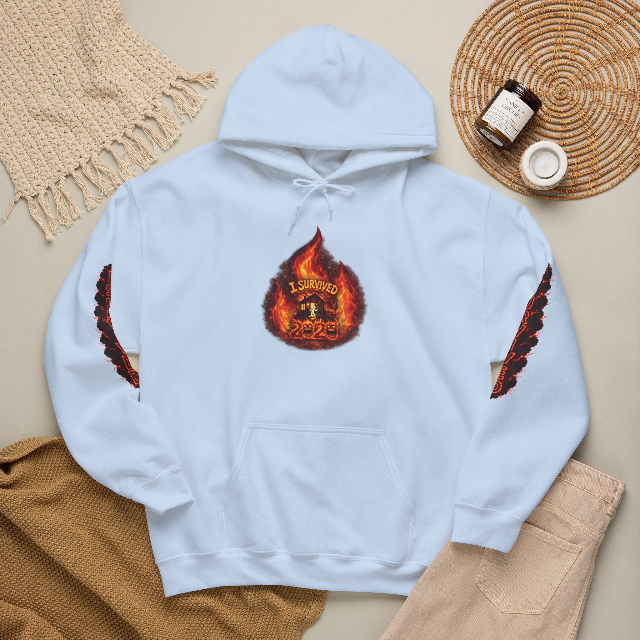 I Survived 2020 — Director's Cut S2:E3 "The California Wildfires" | Wildfire Edition Memorial Hoodie Sweatshirt