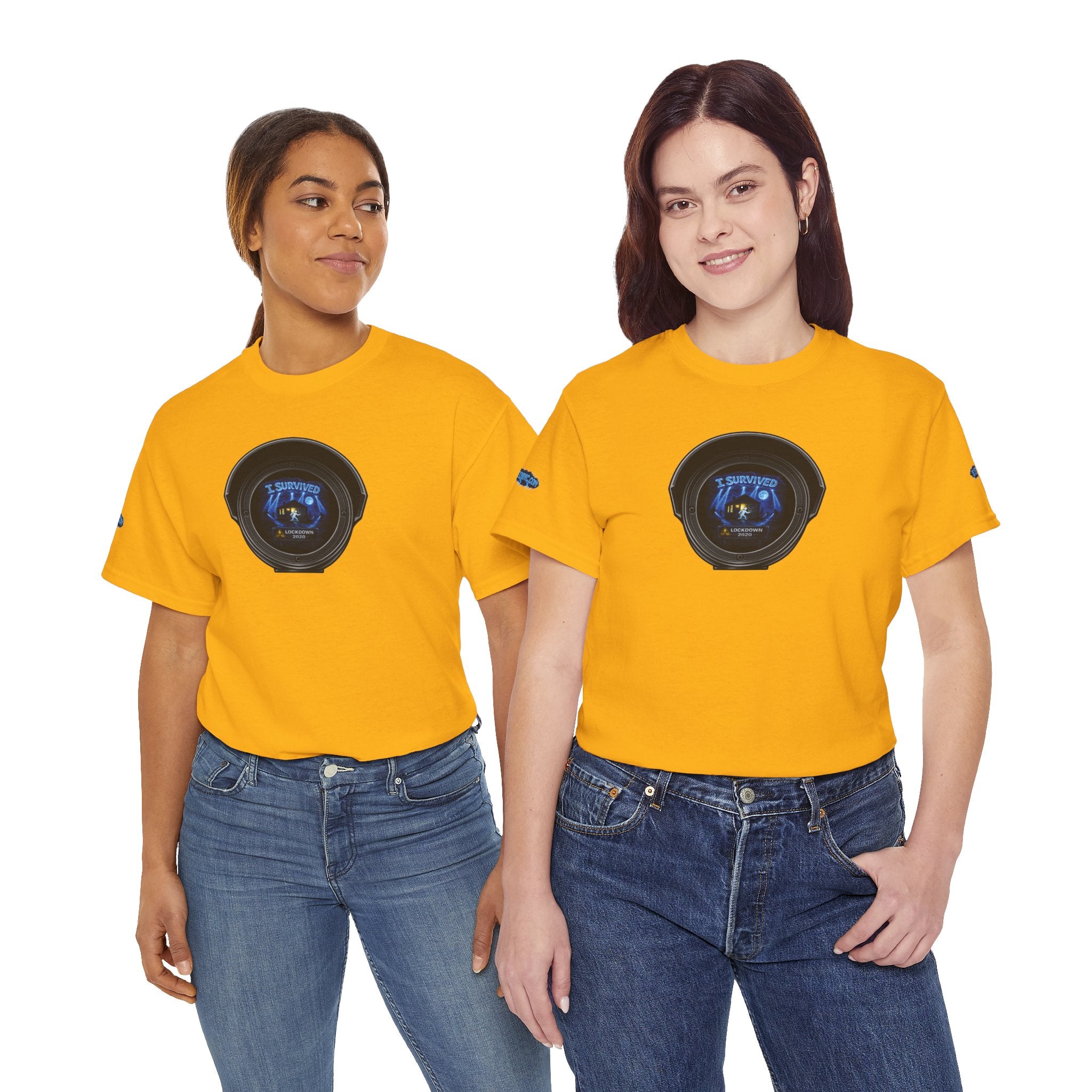 I Survived 2020 — LOCKDOWN S3:E1: Director's Cut Special Edition "Quarantine" Unisex Heavy Cotton Tee