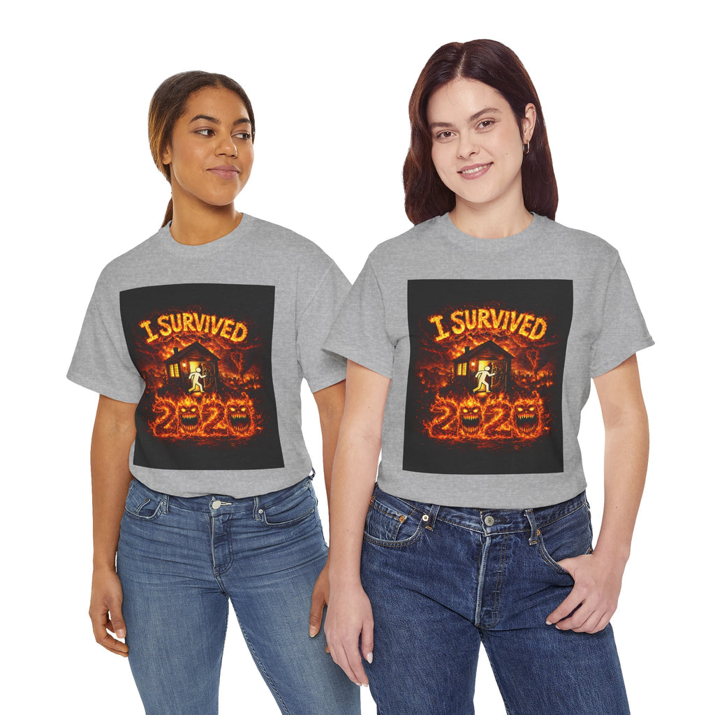 I Survived 2020 — WILDFIRES S2:E2: "The Bobcat Fire" Memorial Unisex Heavy Cotton Tee