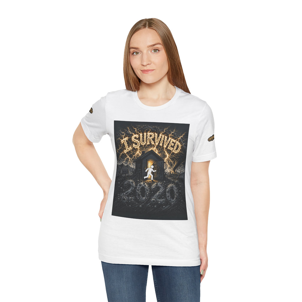 I Survived 2020 — Original Design Teaser Tee | Season 1 Premiere Drop Unisex Jersey Short Sleeve Tee