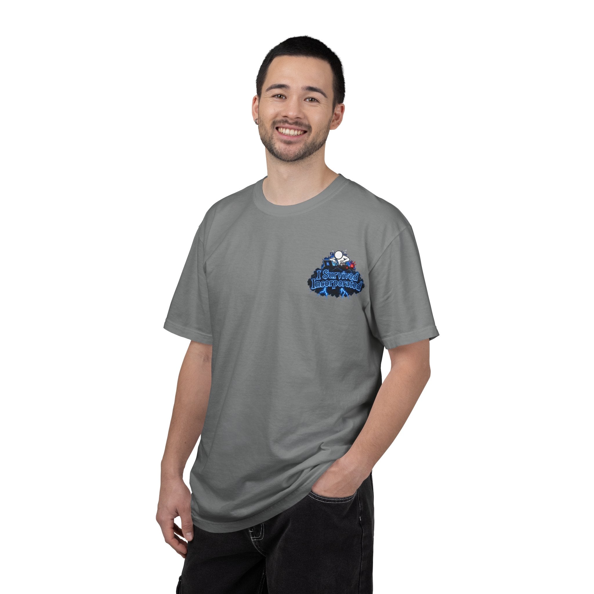 I Survived 2020 — "Please Stand By" Test Pattern Tee Lockdown Special Edition Summer Exclusive Unisex Garment-Dyed T-shirt