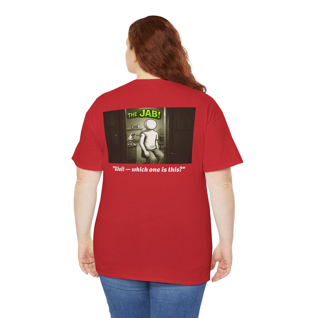 Sobreviví al 2020 — T1:E3 "¡La vacuna!" | Camiseta unisex de algodón grueso Edición Pandemia