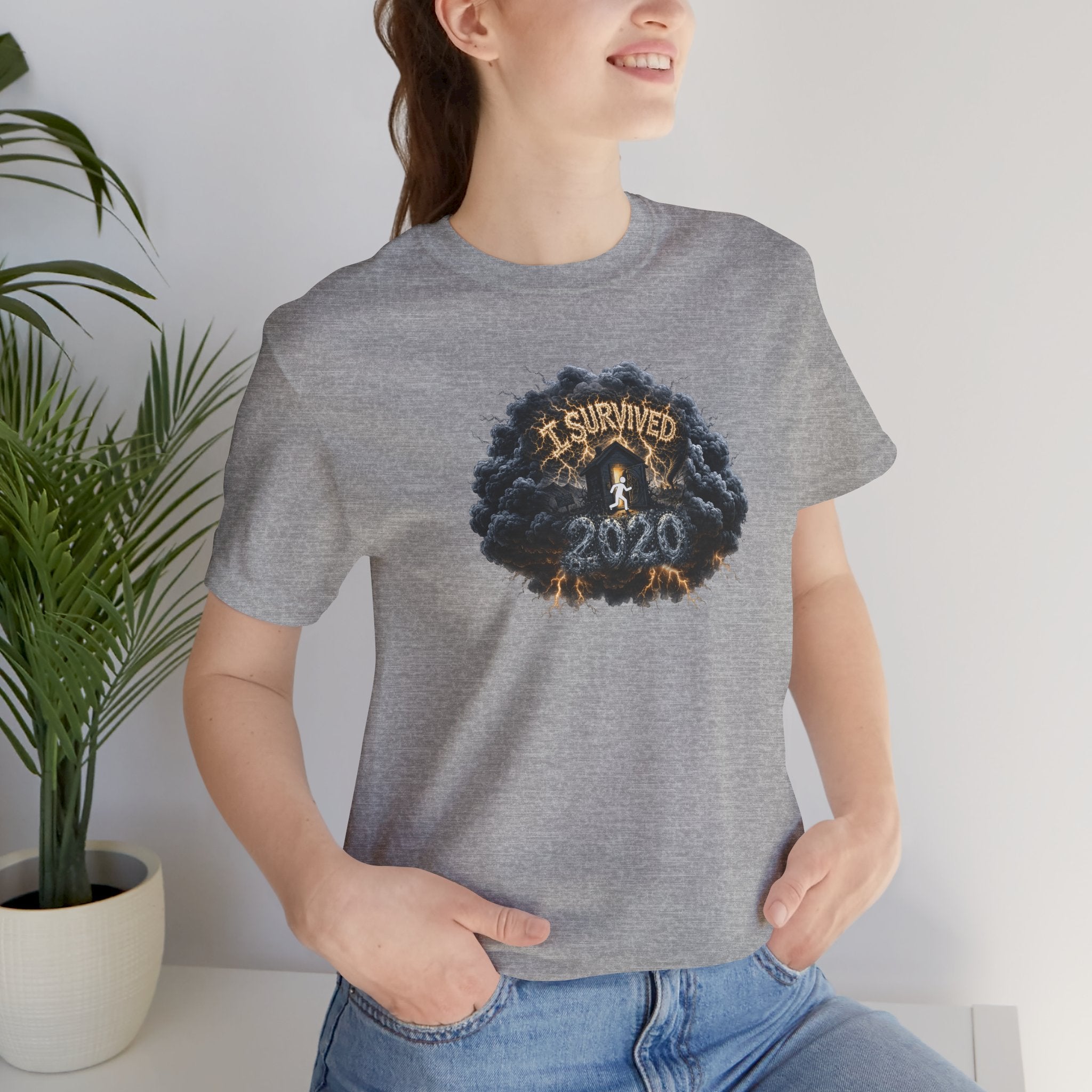 I Survived 2020 — Original PILOT Design: Director's Cut Unisex Jersey Short Sleeve Tee