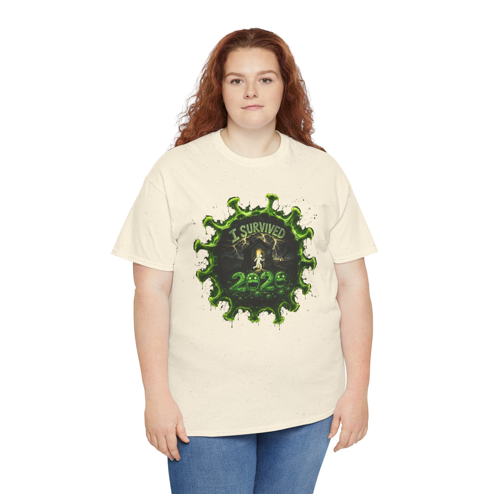 I Survived 2020 — Director's Cut S1:E5 "Delivery Doomsday" | Pandemic Edition Unisex Heavy Cotton Tee