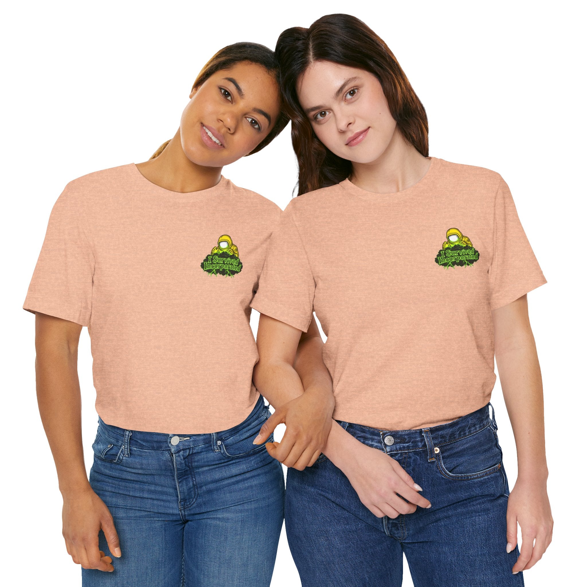 I Survived 2020 — "Please Stand By" Test Pattern Toxic Signal Tee Summer Premiere Unisex Jersey Short Sleeve Tee