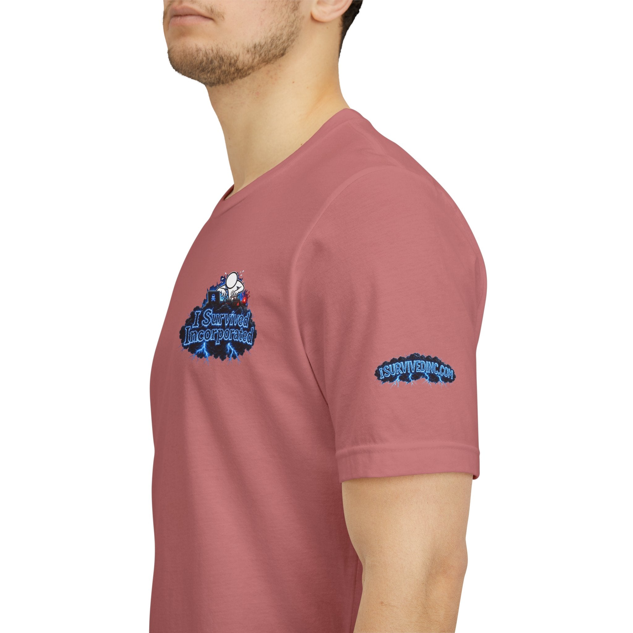 I Survived 2020 — "Please Stand By" Test Pattern Tee Lockdown Special Edition Summer Exclusive Unisex Jersey Short Sleeve Tee