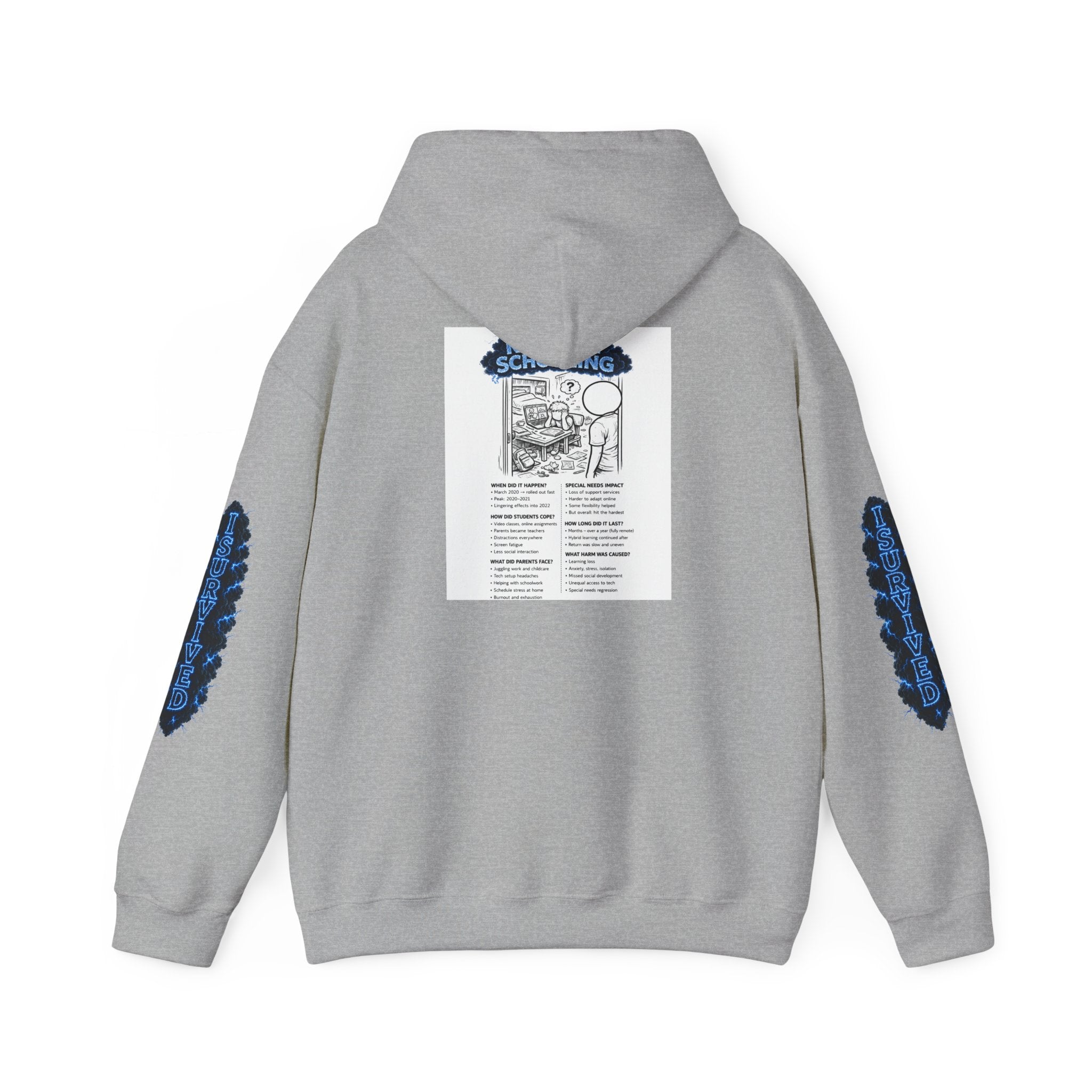 I Survived 2020 — Director's Cut S3:E3 "Remote Schooling" | Lockdown Edition Documentary Hoodie Sweatshirt