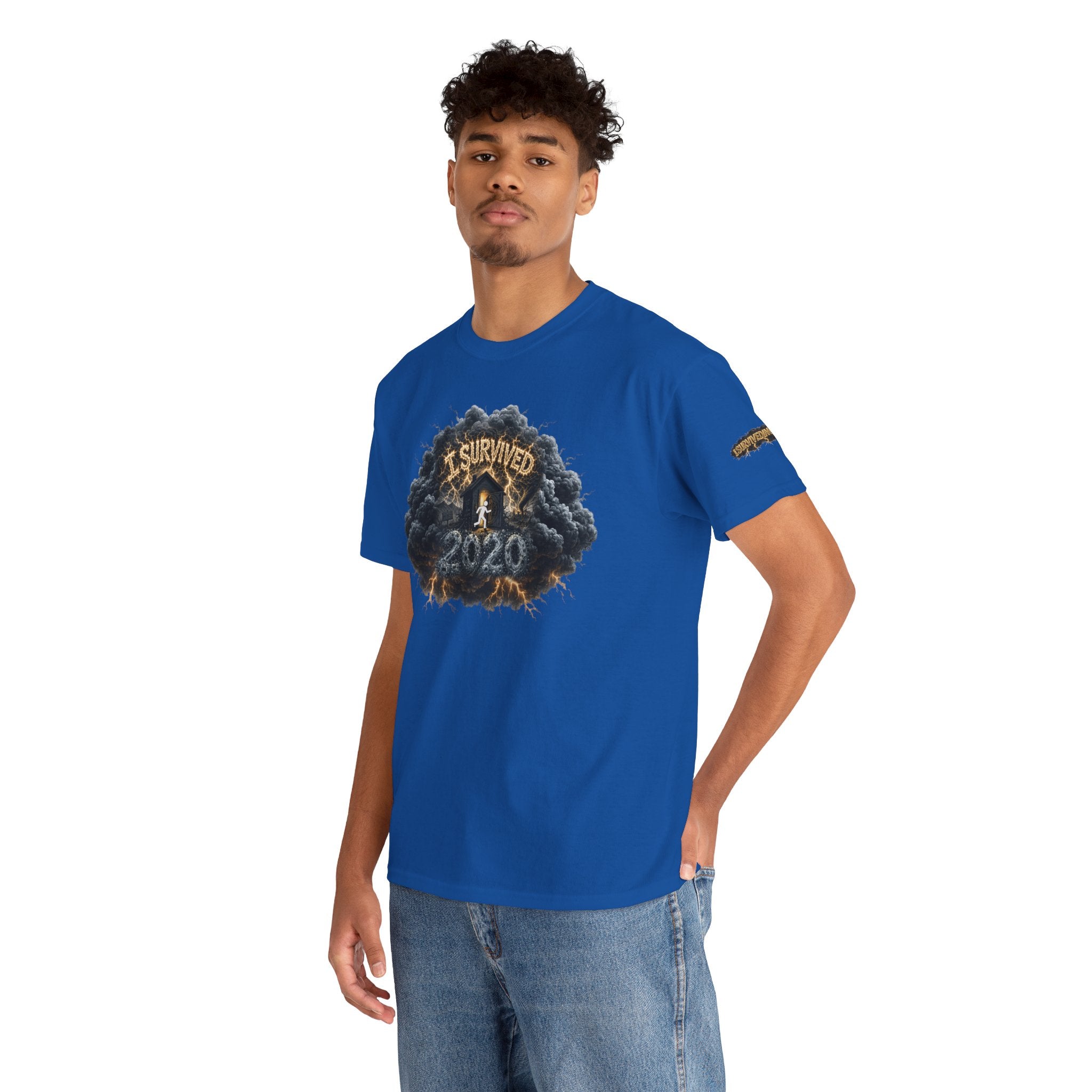 I Survived 2020 — Director's Cut Original Design Teaser Tee | Season 1 Premiere Drop Unisex Heavy Cotton Tee (SPECIAL EDITION)